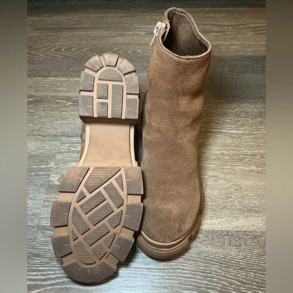 Steve Madden Brown Suede Women's Boots - Picture 5 of 5